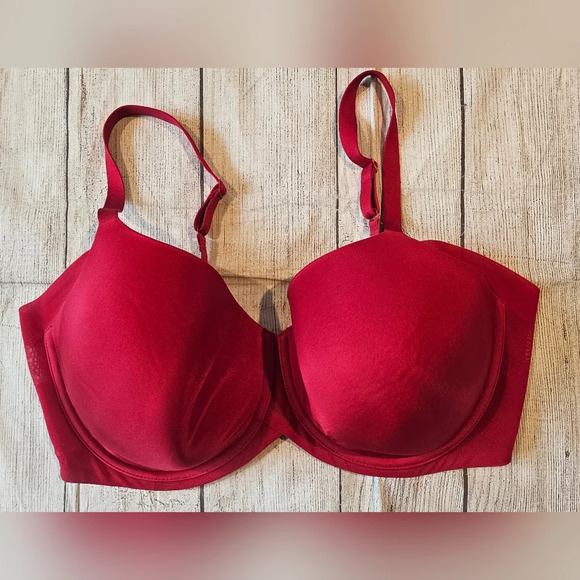Wacoal Bra Red •Size 42DDD• Ultimate Side Smoother Bra Underwire - Picture 1 of 6